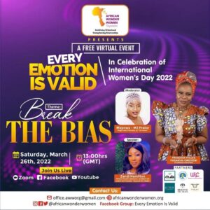 africanwonderwomen march event break the bias